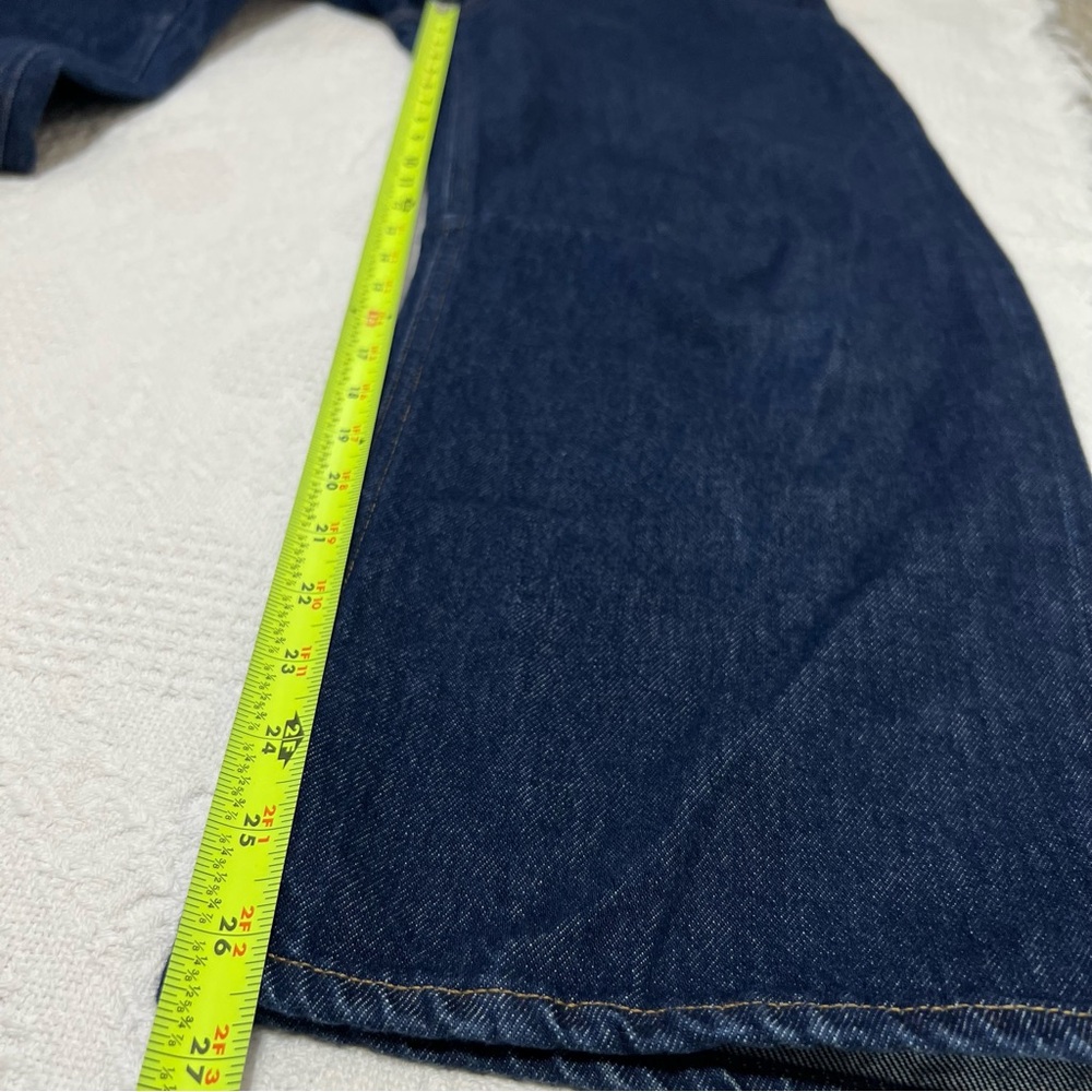 Citizens Of Humanity Navy Wide Leg Jeans - Picture 16 of 16